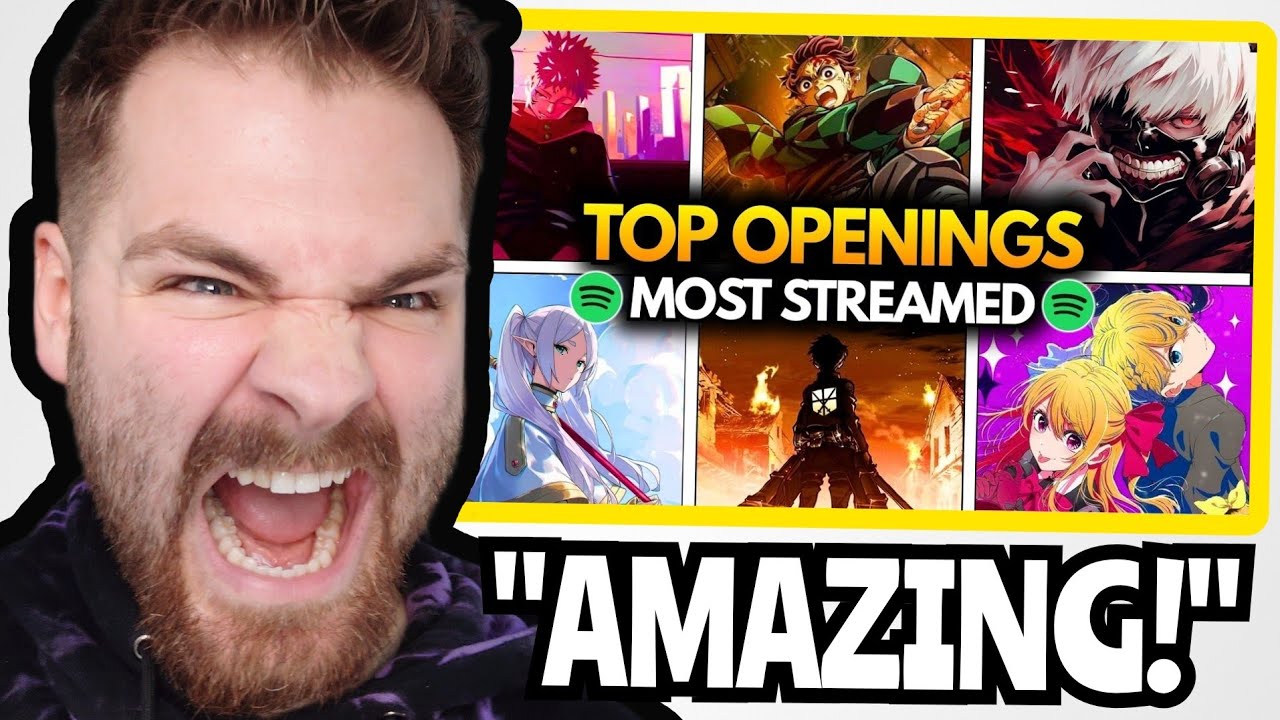 MOST STREAMED ANIME OPENINGS OF EVERY YEAR!!! (100% UNPREDICTABLE!!)