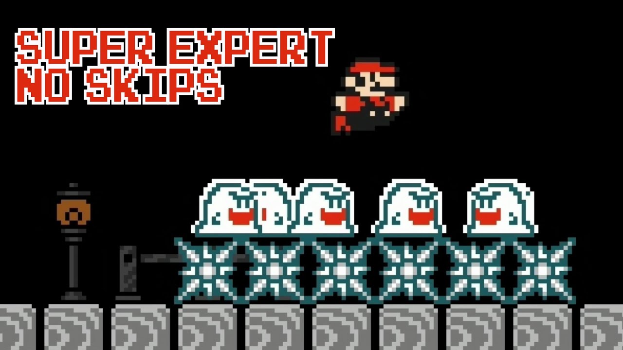 Супер-эксперт без пропуска: Они пропустили свой собственный йоло (Mario Maker 2)