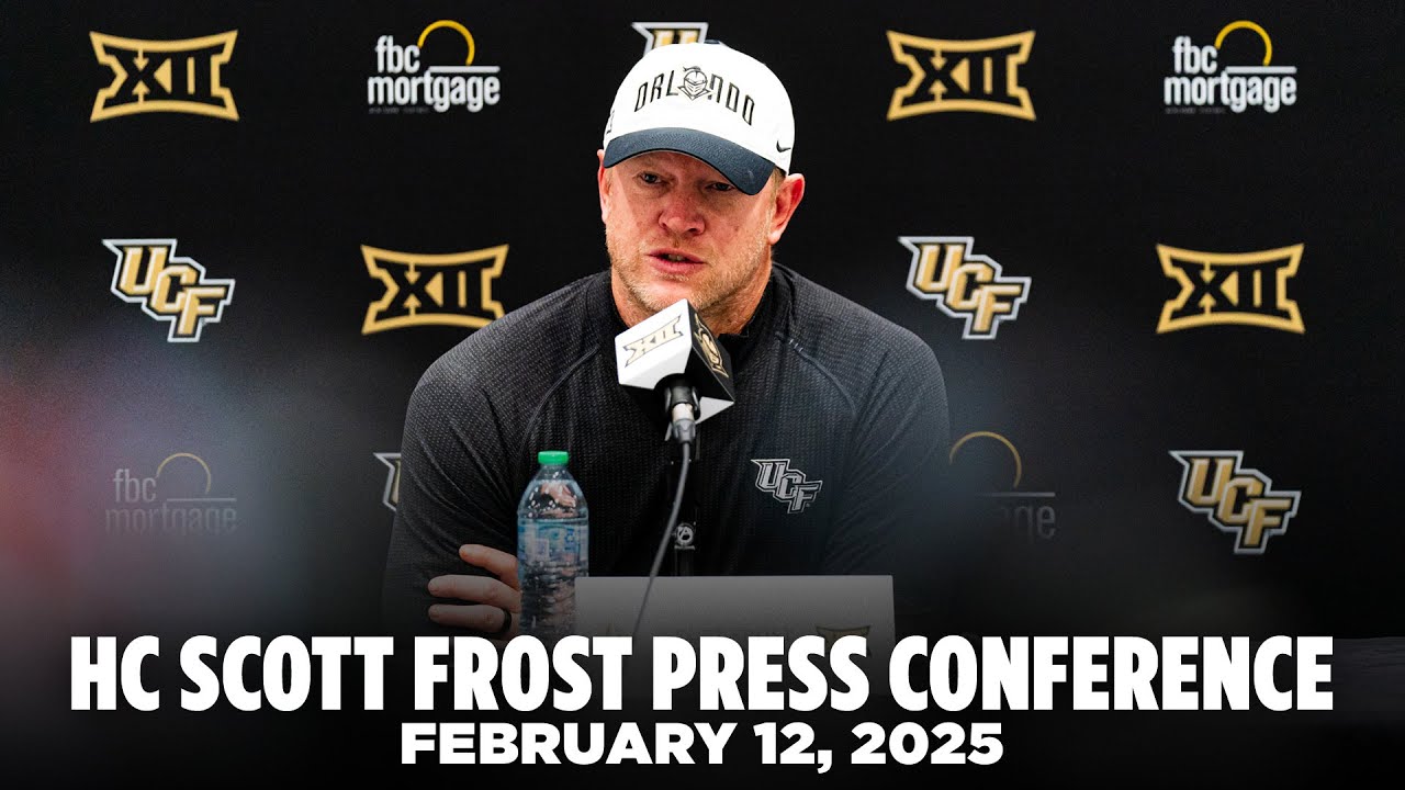 UCF Football: HC Scott Frost Press Conference - February 12, 2025