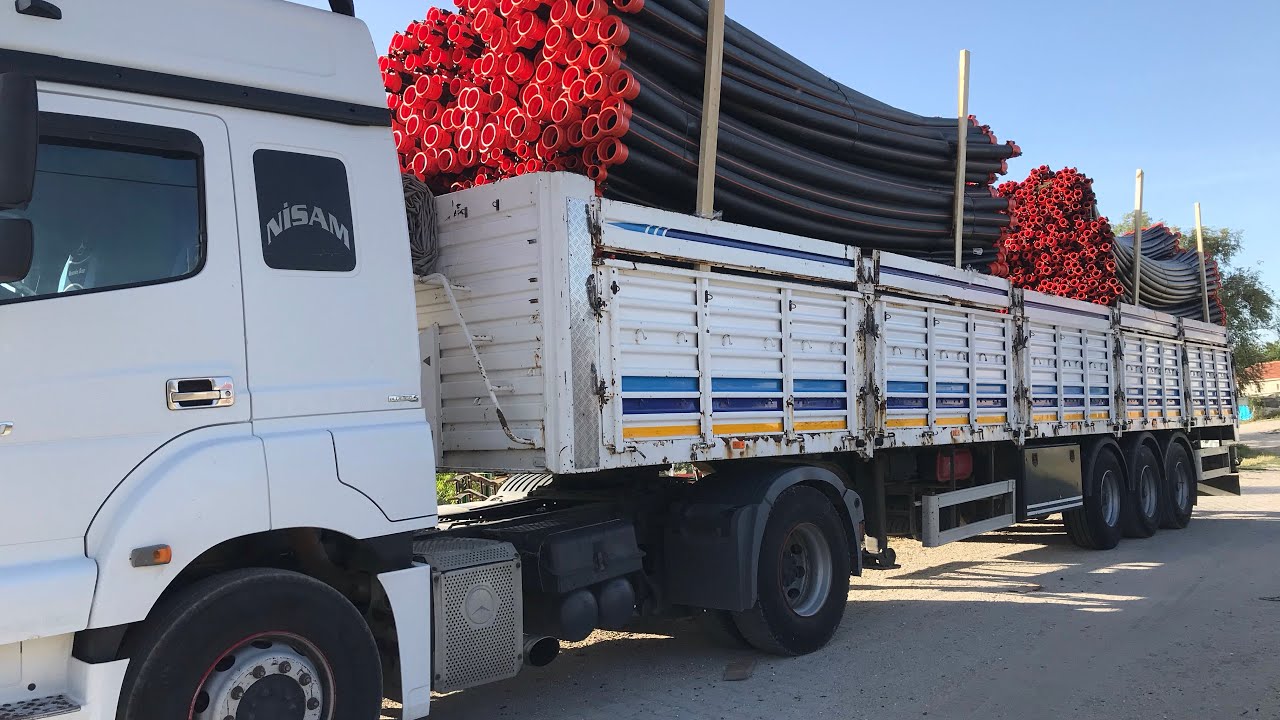 2. Part sulama borularımız geldi..