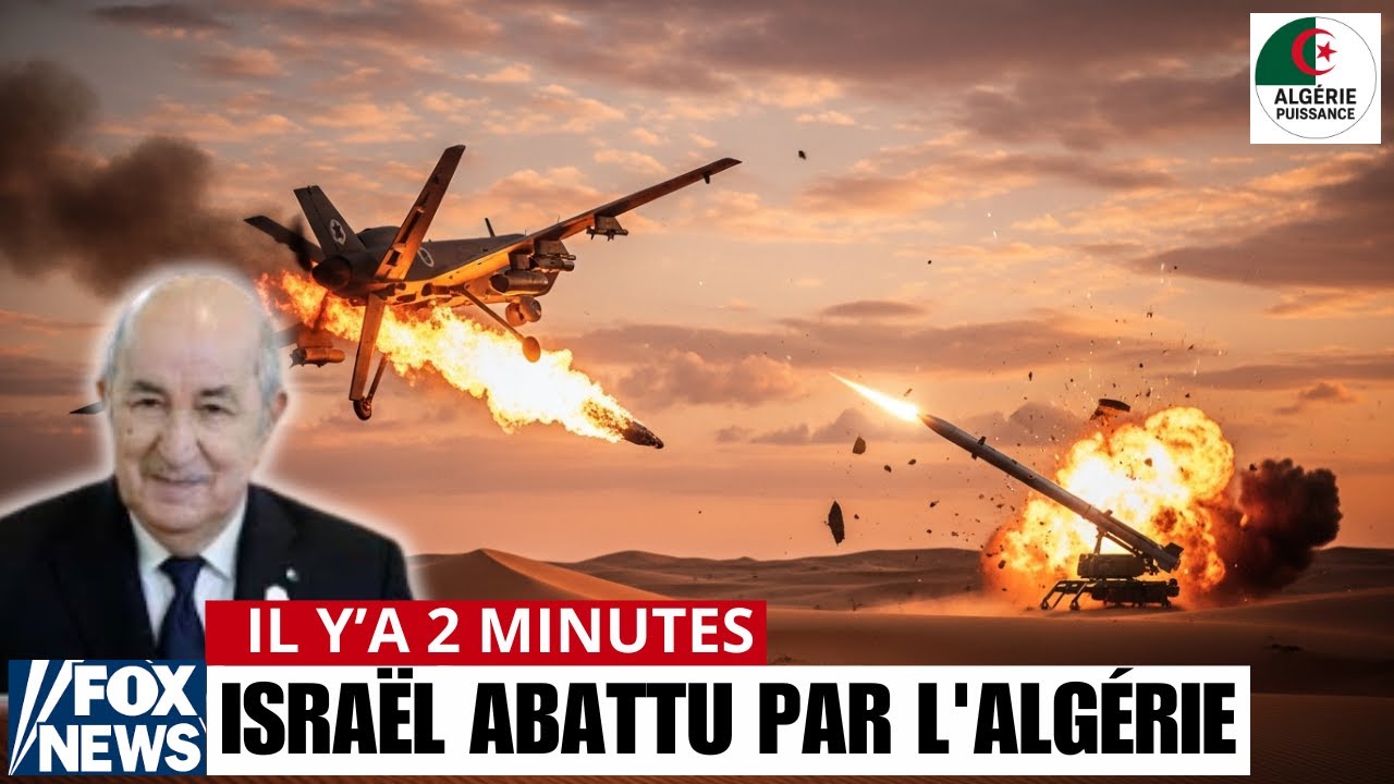 ALERTE ROUGE : L'ALGÉRIE ABAT UN DRONE ISRAÉLIEN ! Débris Récupérés, Analyse CHOC