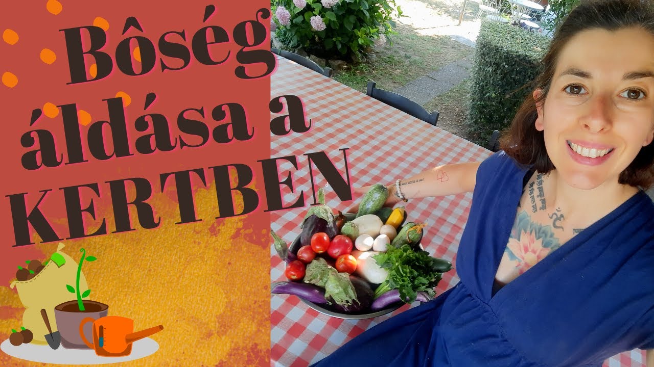 Bőséges termés a #kertben + #körömvirág krémet készítek