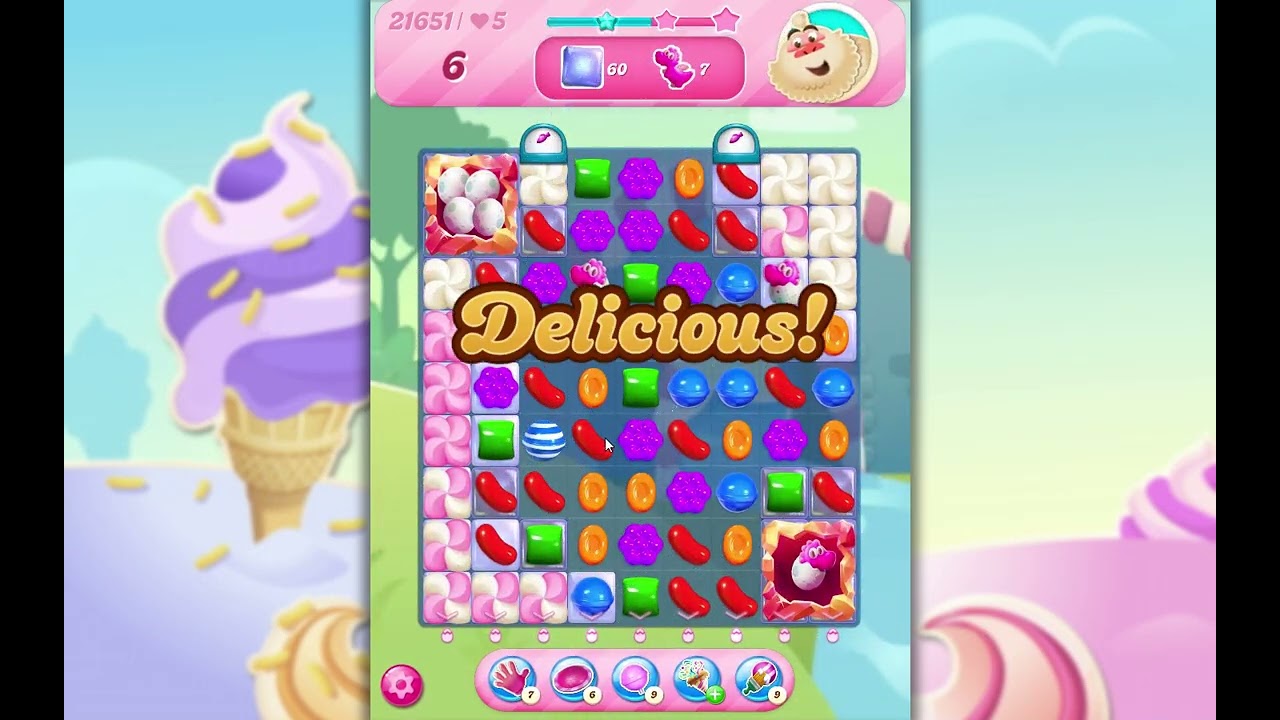 Candy Crush Saga Level 21651