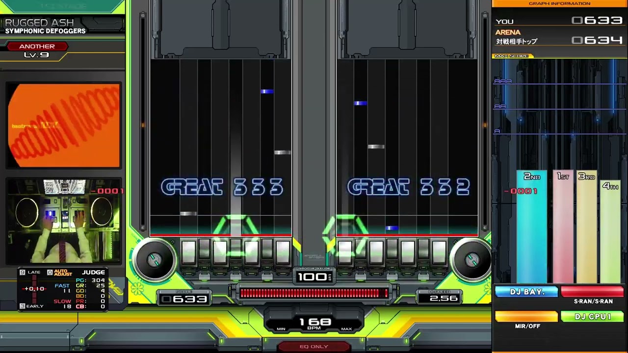 【beatmania IIDX】RUGGED ASH / SYMPHONIC DEFOGGERS
