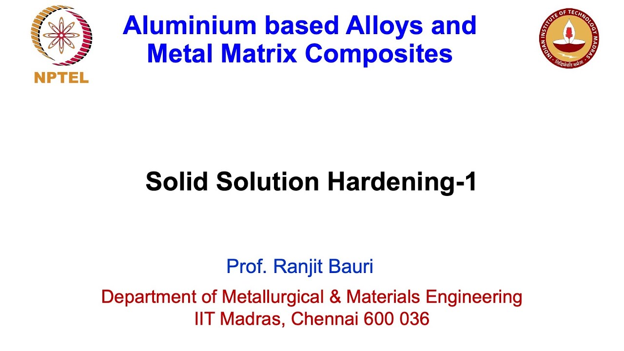 Solid Solution Hardening-1