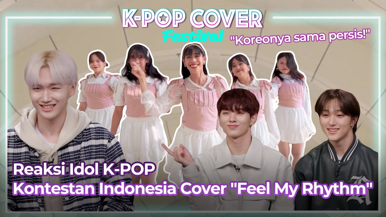 Reaksi KPOP Idol Dance Cover dari Indonesia 