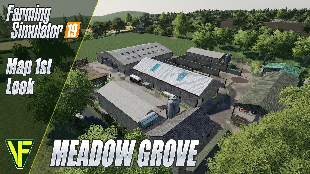 Meadow Grove By Nathan6930: Farming Simulator 19 Map First Look