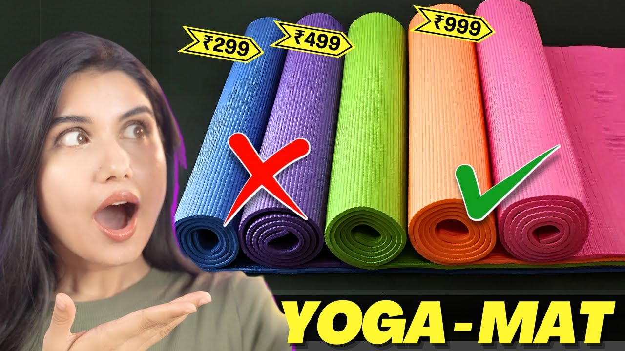 Best Yoga Mat In India 2025🔥Under ₹500 to ₹1500 🧘‍♀️Best Yoga Mat for Home Workout
