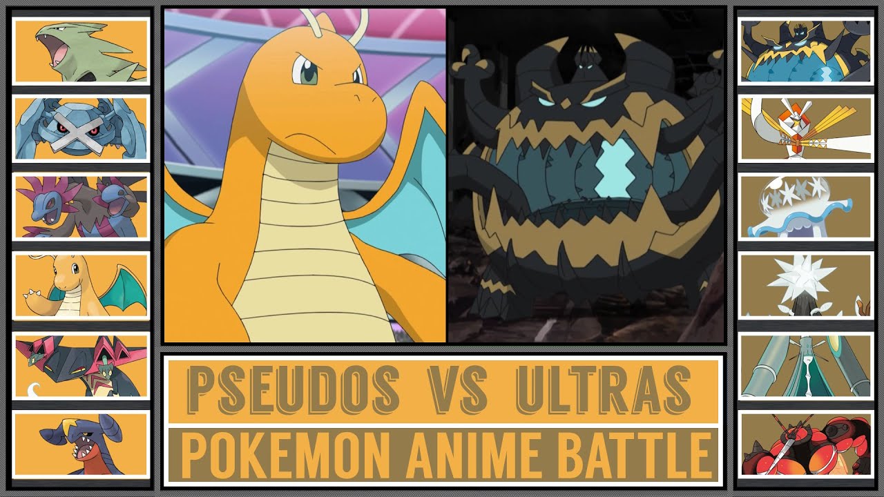 PSEUDO LEGENDS vs ULTRA BEASTS | Pokémon Anime Battle