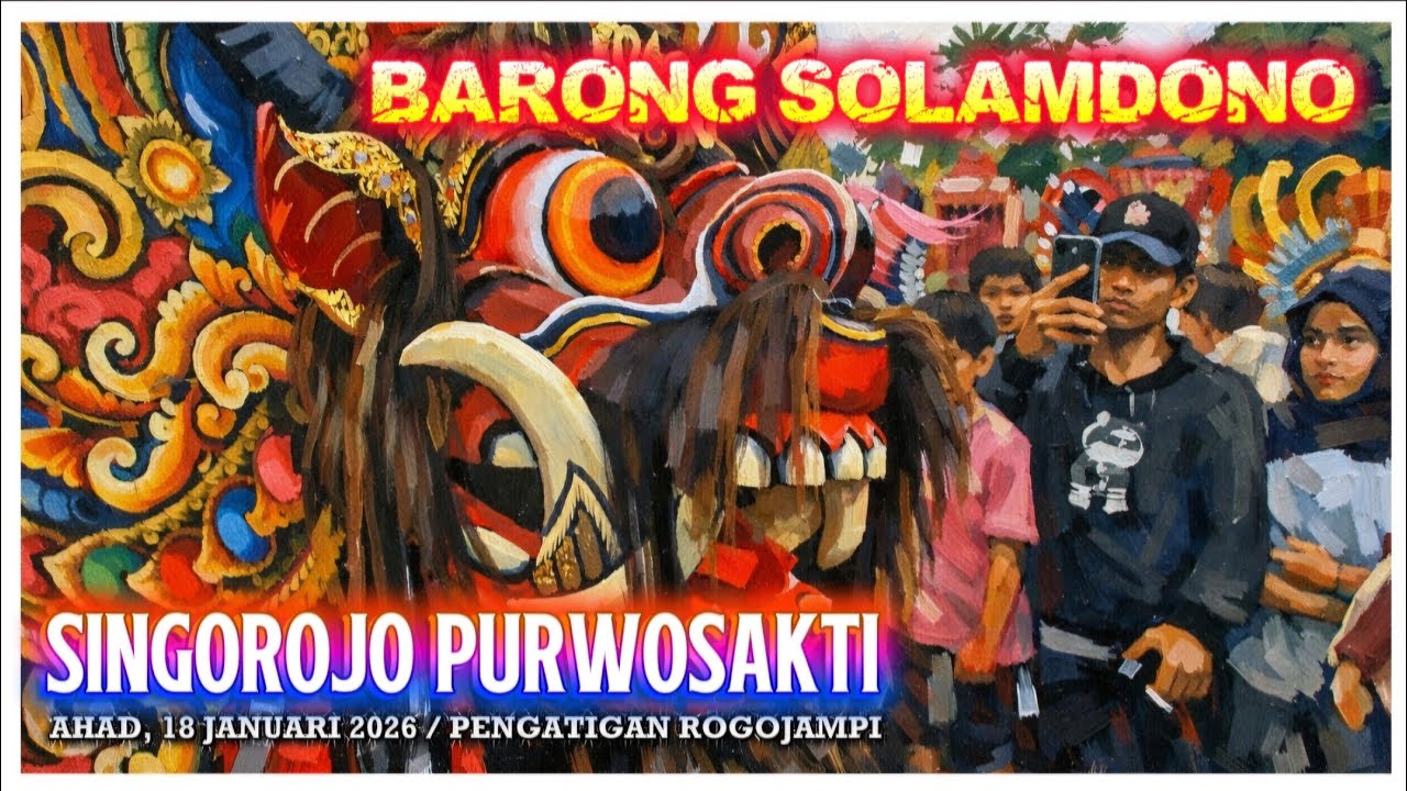 Paju Barong Kumbo Solamdono Singorojo Purwosakti / Arjuna Audio di Pengatigan