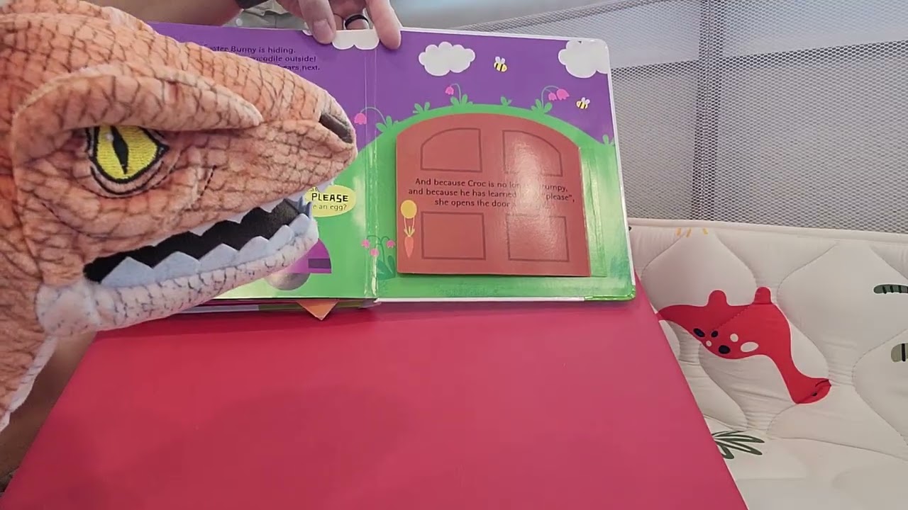 Пасхальная детская книга «Крокодил» от Дино