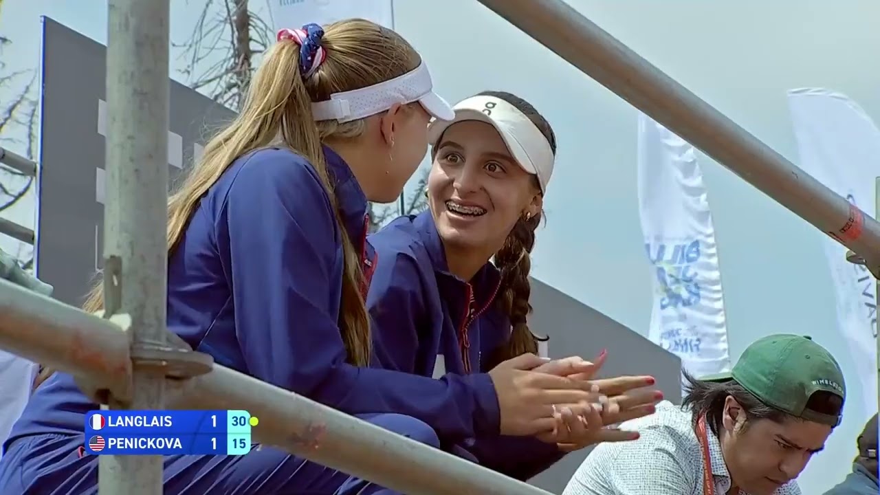 Cindy Langlais (FRA) vs Kristina Penickova (USA) // 2-6 0-6 // BJKC Junior Finals // Final