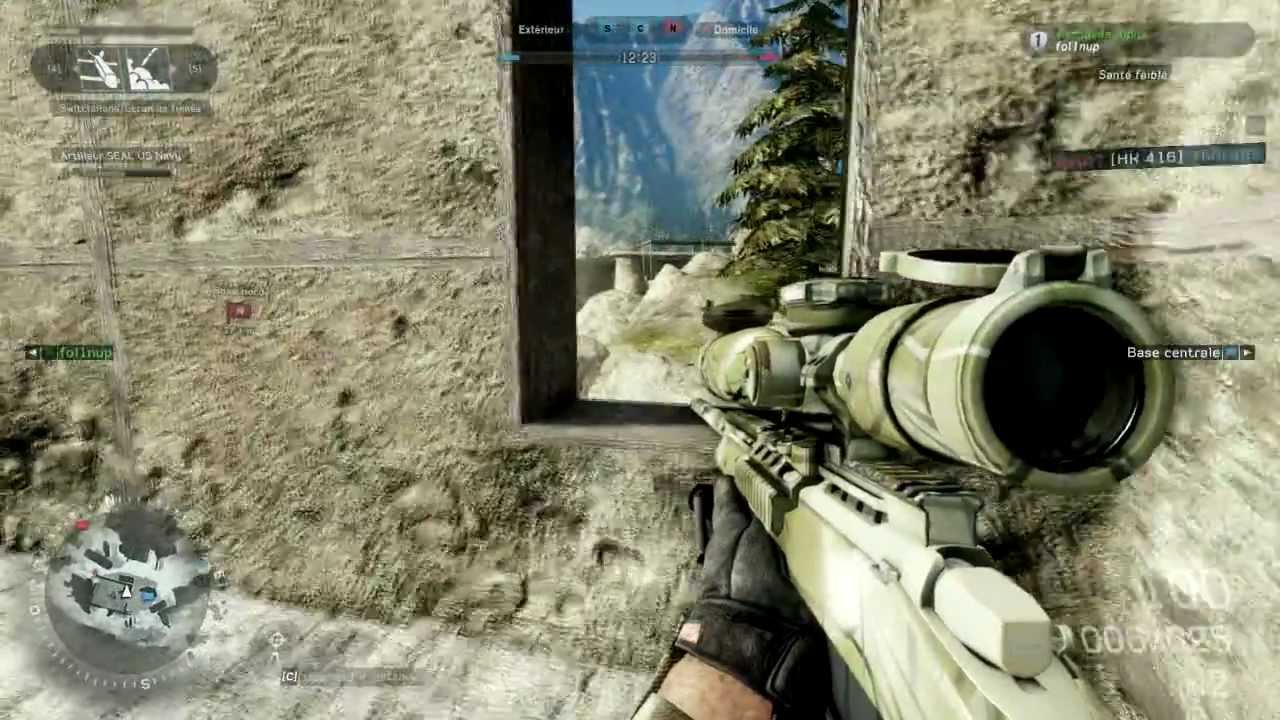 Medal Of Honor Warfighter Multiplayer Sniper Gameplay