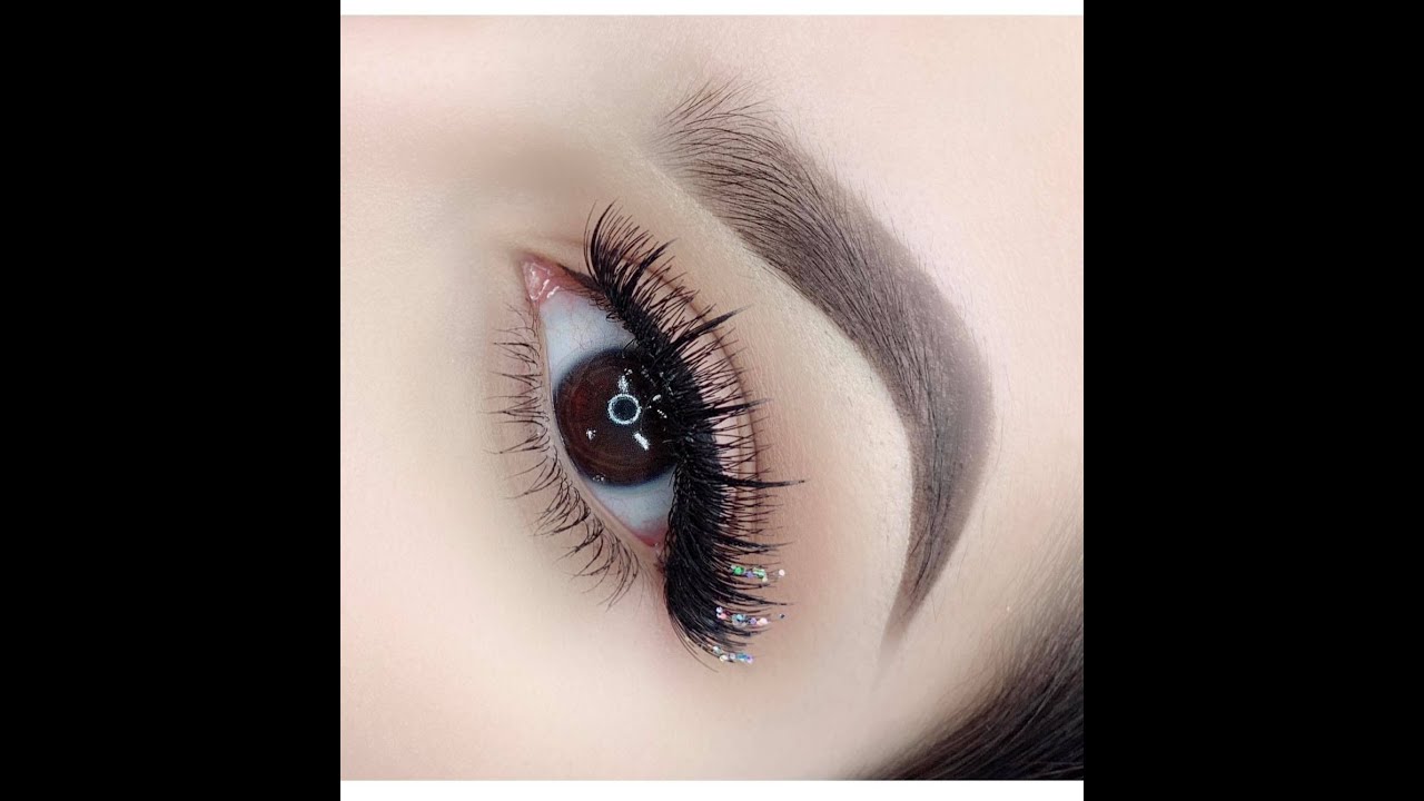 Cách nối mi chùm 14 sợ |  loose lash- classic style