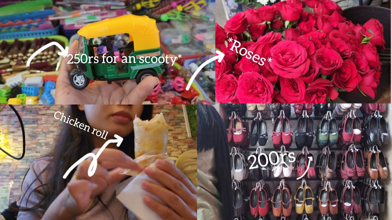 EXPLORING FANCY BAZAAR,Guwahati| Street shopping, foods and local vibes