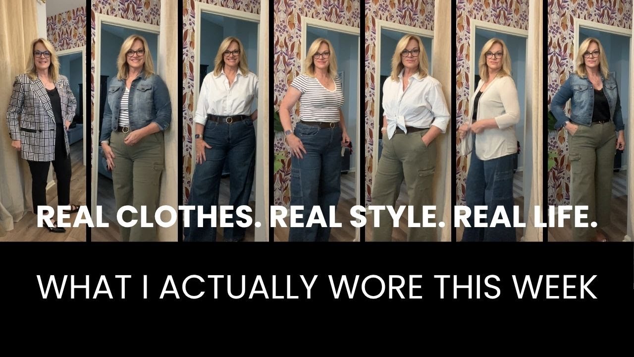 Discover What I Wore This Week: Capsule Wardrobe Ideas for Women Over 40