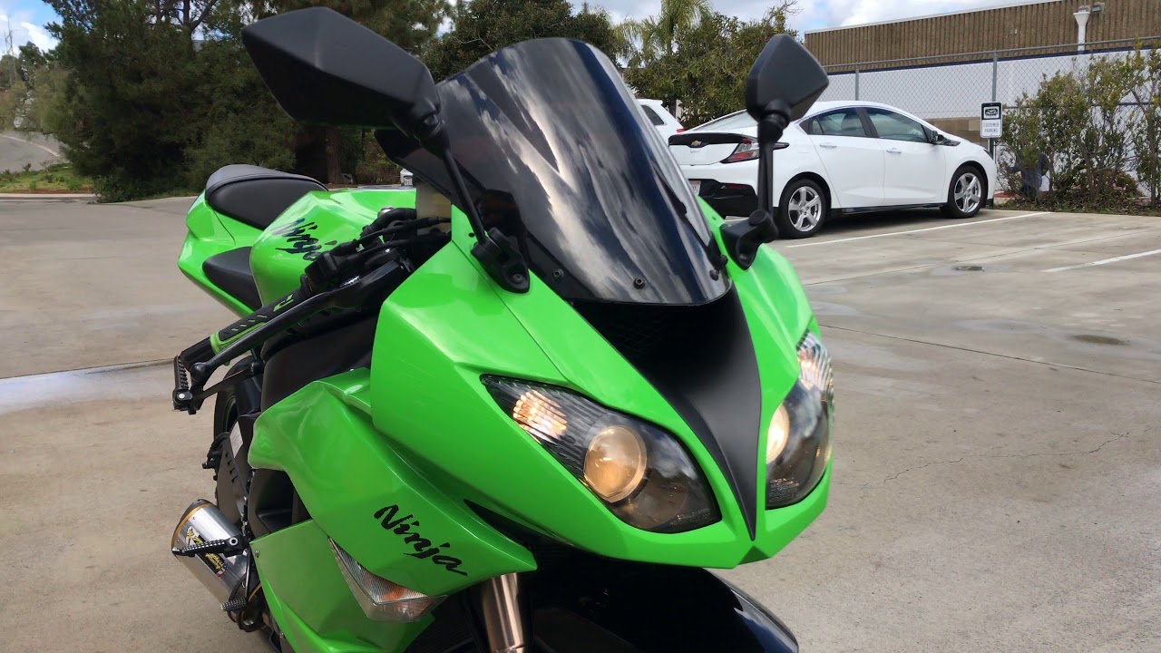 Onyx Moto / 2009 Kawasaki Ninja ZX-6R / Two Brothers Exhaust Sound Clip