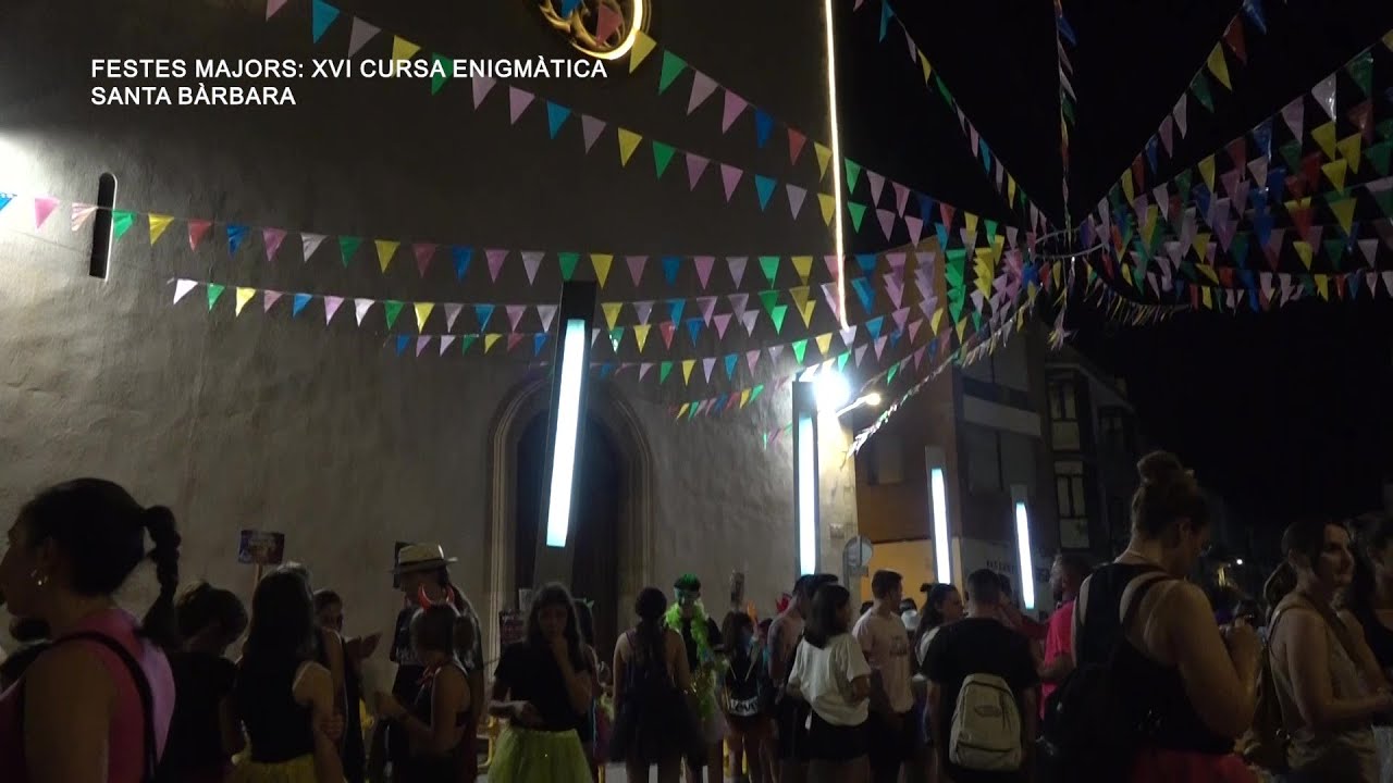 Festes Majors XVI: Cursa Enigmàtica-Santa Bàrbara