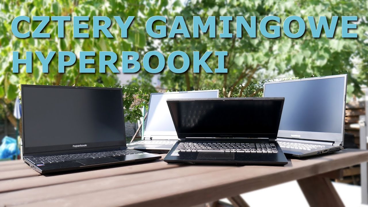4 GAMINGOWE laptopy Hyperbook 🎮