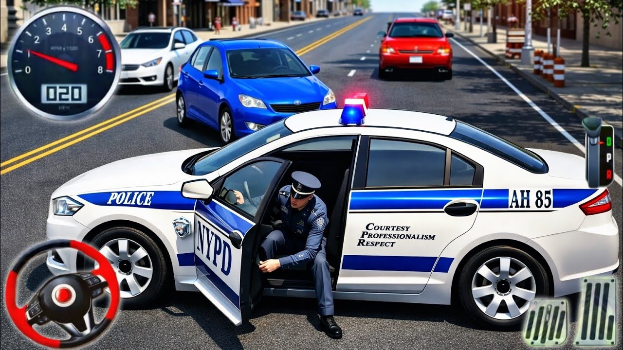 Police Simulator Game 🚓🔥 | Extreme Car Chase in City | Android Ultra HD Graphics
