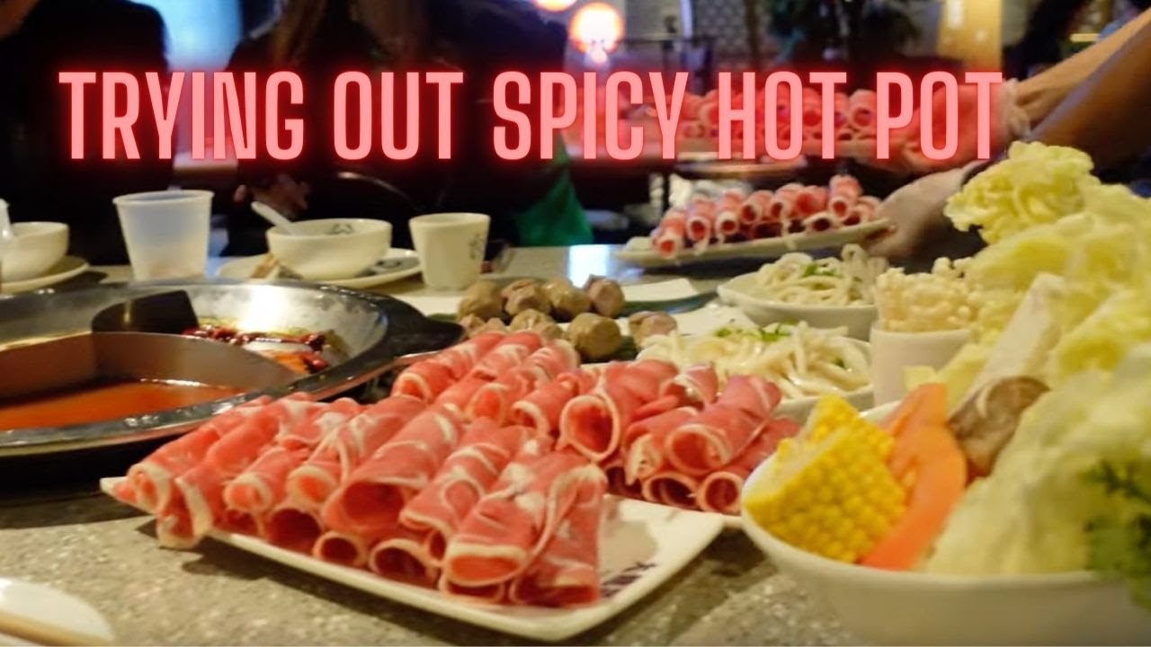 Trying out NYC Da Long Yi Spicy Hotpot #nycfood #hotpot #nycrestaurants #sichuanfood #chinesefood