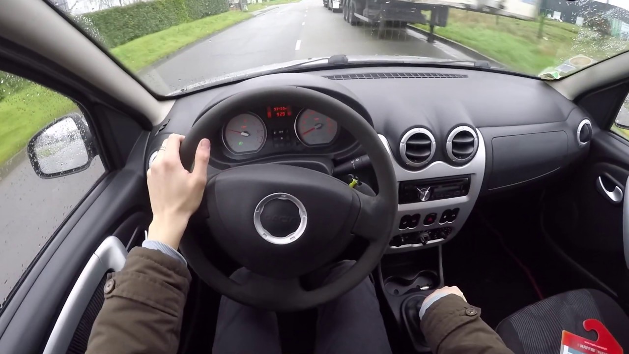 Dacia Sandero 1.5 dCi (2009) - POV Drive