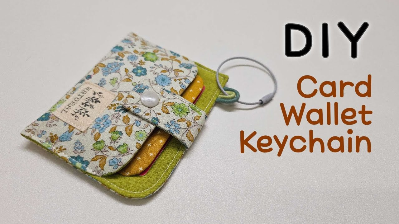 EP349 : How to make Mini Pouch | Easy Bag Keychain | DIY | Small Pouch Sewing Tutorial
