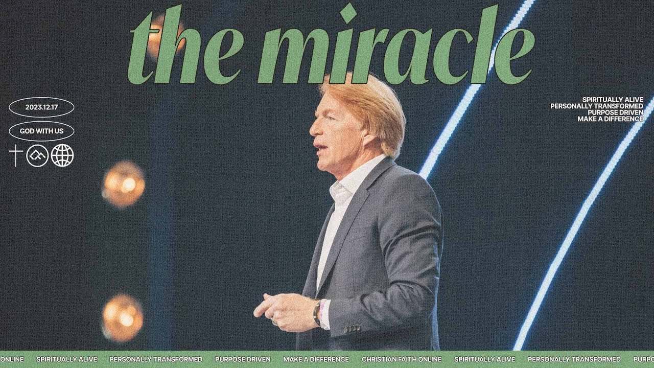 The Miracle: God with Us | Casey Treat | Christian Faith Online