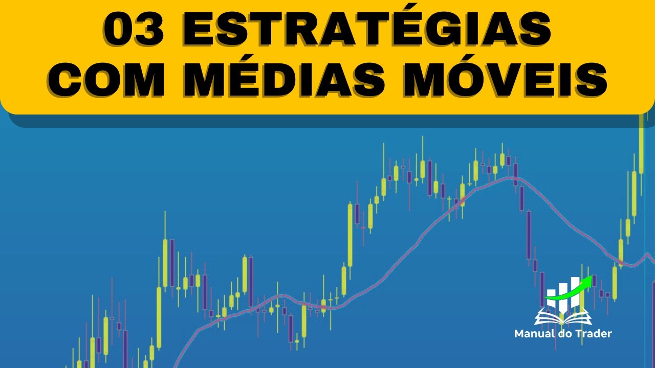 3 ESTRATÉGIAS com Médias Móveis seguidoras de Tendência!!!