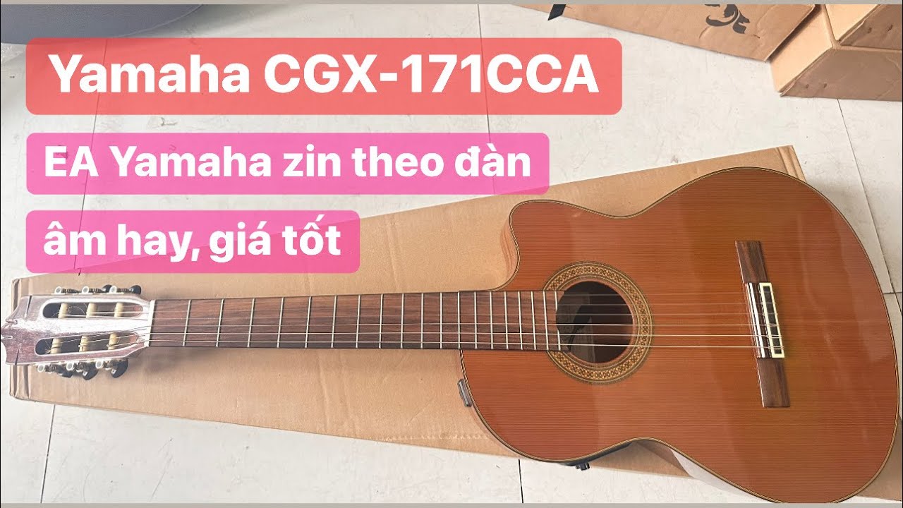 Đàn guitar Yamaha CGX171CCA cao cấp. Giá: 9tr500k. Đàn guitar nhật, guitar yamaha