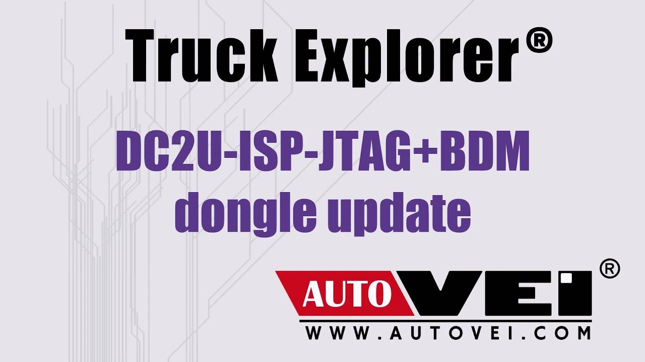 AutoVEI Dongle Upgrade Guide (DC2U-ISP-JTAG + BDM)