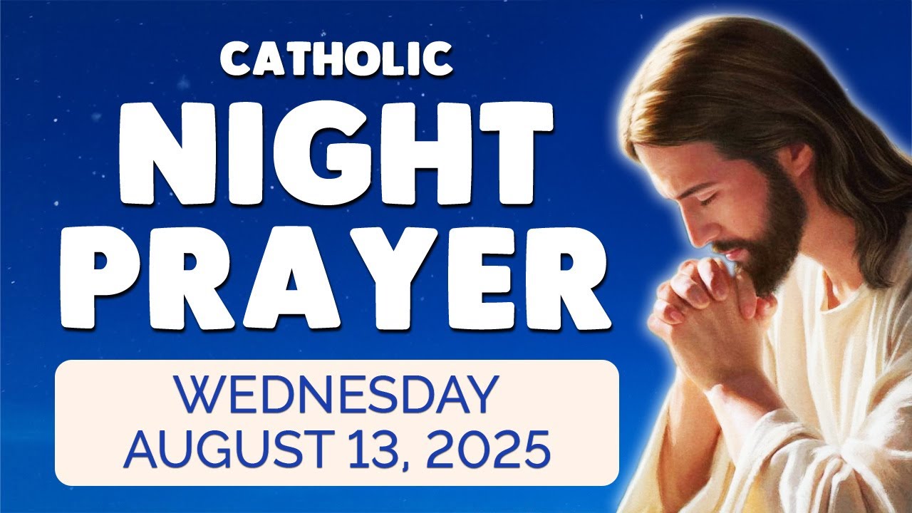 🙏 Католическая вечерняя молитва сегодня вечером 🙏 Среда, 13 августа 2025 г. Молитвы