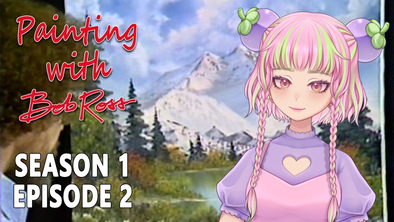 I'm Going to Fight Bob Ross 🎨 THE JOY OF PAINTING WITH BOB ROSS (S1E2: Mt. McKinley)