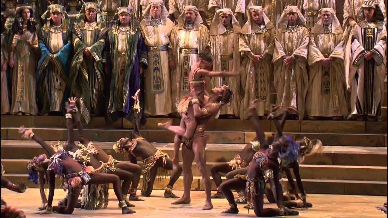 HD Gloria all Egitto, Marcia trionfale; Ballabile; Vieni, o guerriero vindice from Verdis A    HD