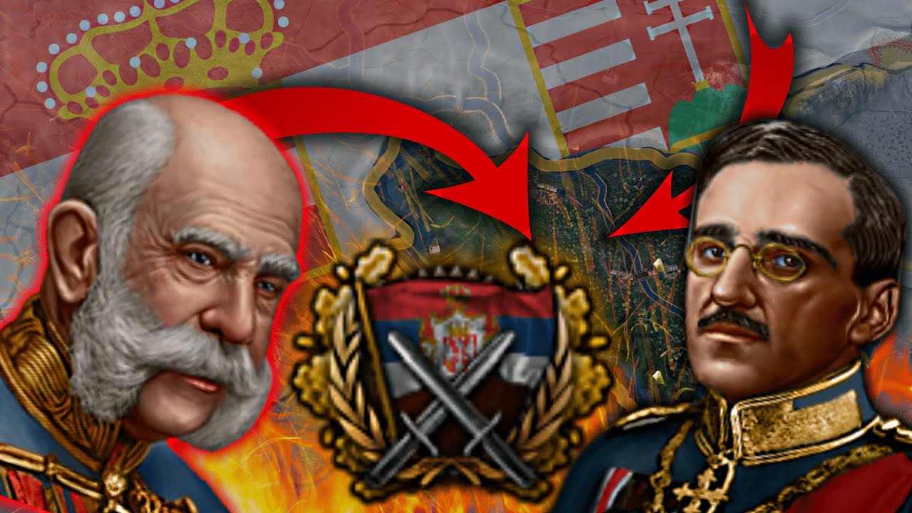 SERBIA HOLDING THE LINE! - Kingdom of Serbia in The Great War Redux Mod WW1 Hoi4 Hearts of Iron IV