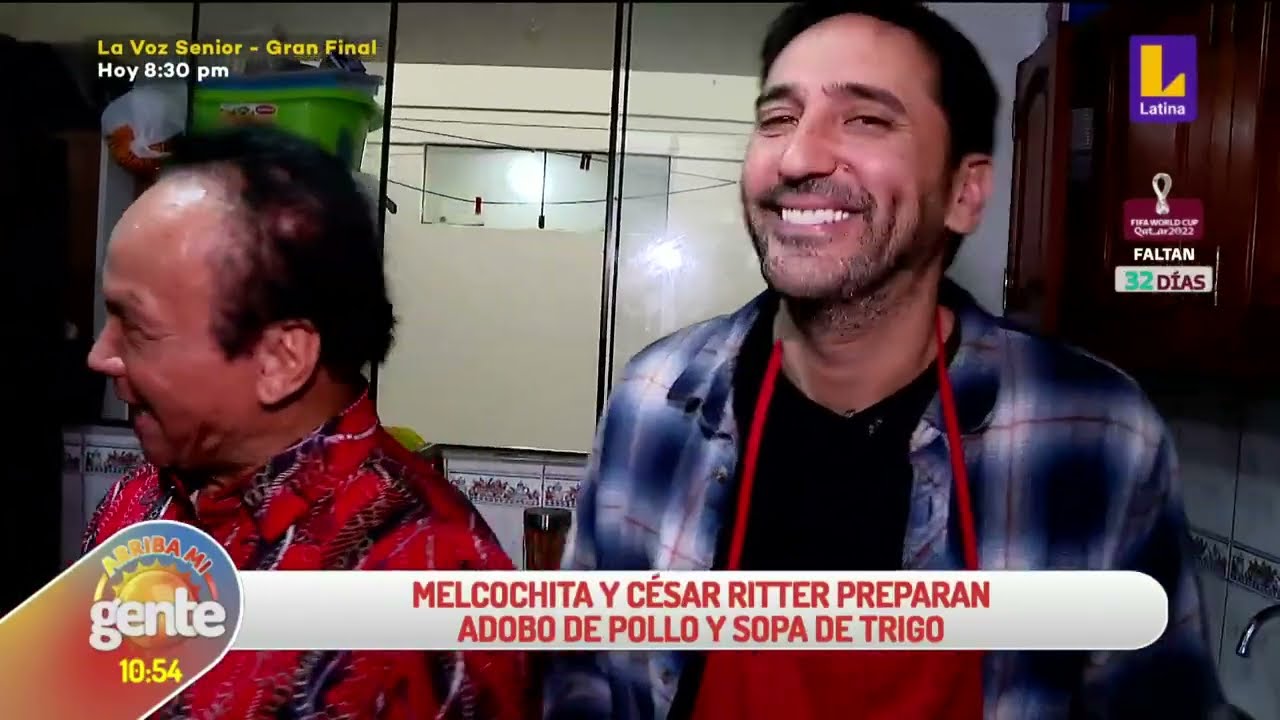 🔴📹 #ArribaMiGente | ¡Servicio a domicilio con Melcocha y César Ritter!