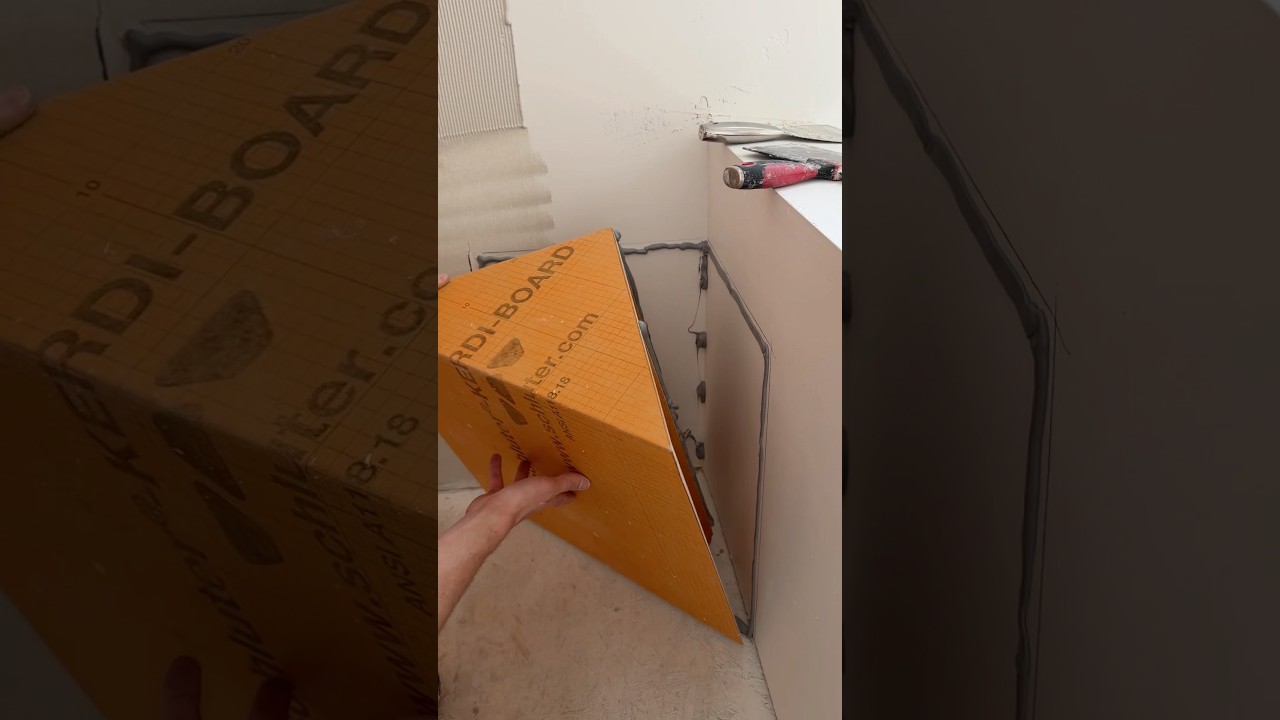 How to install Shluter system in the shower #tile #works #works #home #tiles #waterproof