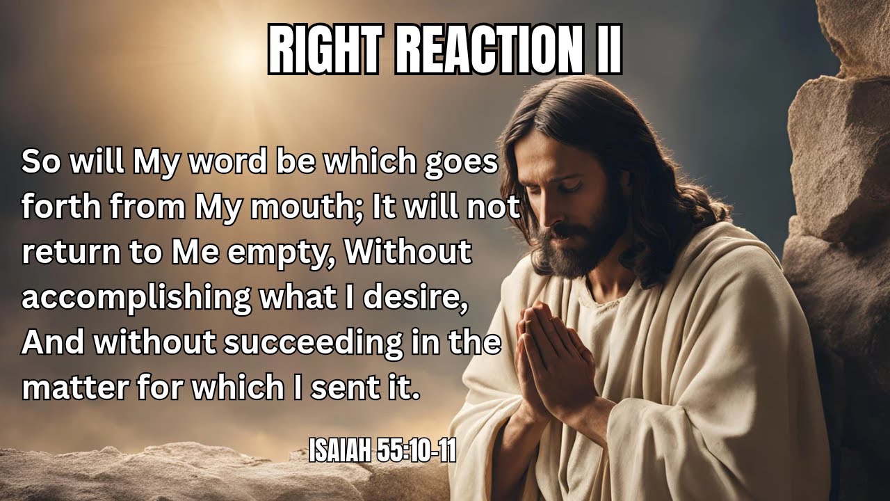 Livingston Church of Christ Evening Worship Service - RIGHT REACTION 2