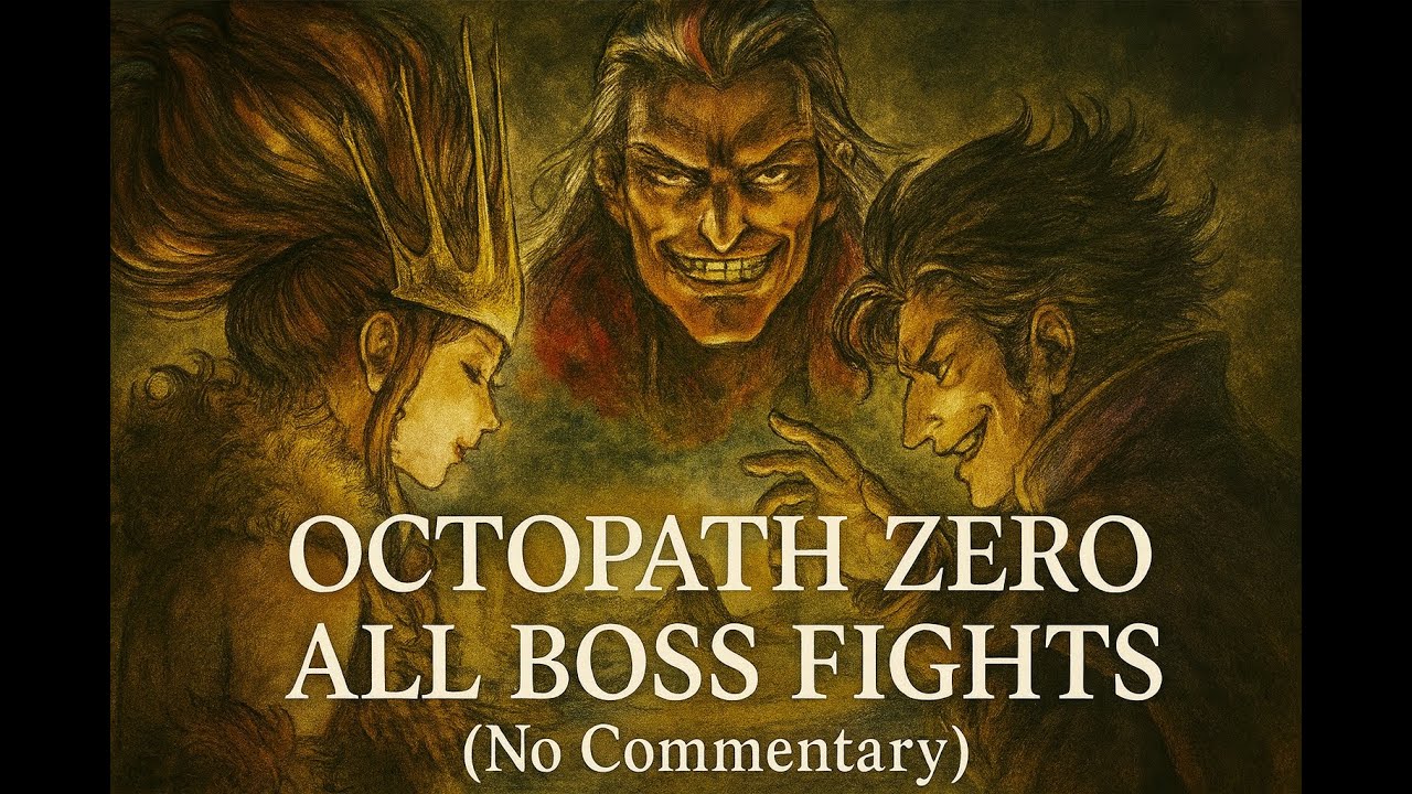 Octopath Zero - Emerald Direwolf Boss Fight | Prologue (No Commentary)