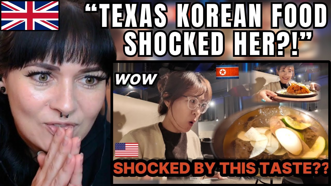 This Texas Food Shocked a North Korean Defector's — British Girl Reacts