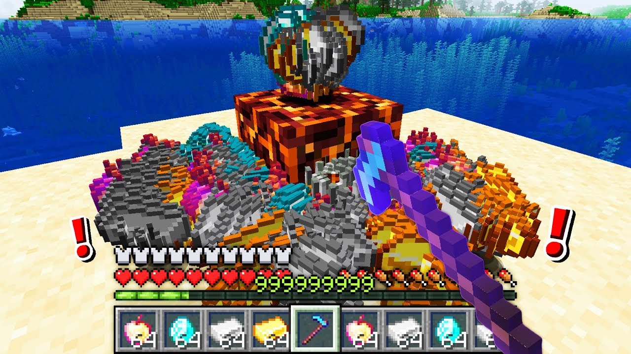 MINECRAFT MA QUALSIASI BLOCCO DROPPA DIAMANTI!!