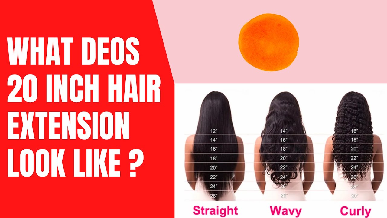 #20inchhairextensions What Does 20 inch hair Extensions Look Like ? Great Length Longer Hairstyle