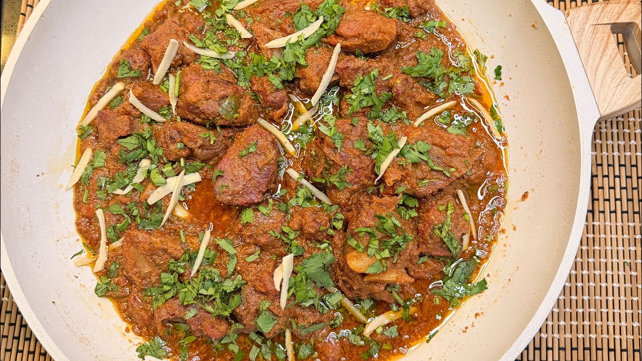 Smoked Mutton Karahi #desifood #ramadanrecipes #muttonrecepi #desifood #muttonkarahi 