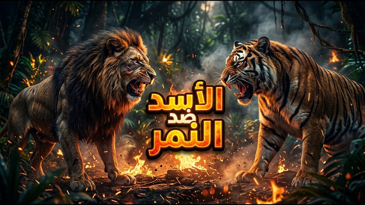 الأسد ضد النمر: المواجهة التي حسمها التاريخ.. مين ملك الغابة الحقيقي