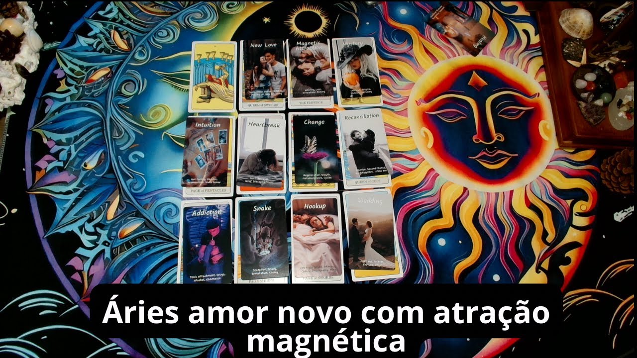 Áries amor novo com atração magnética #ariestarot 