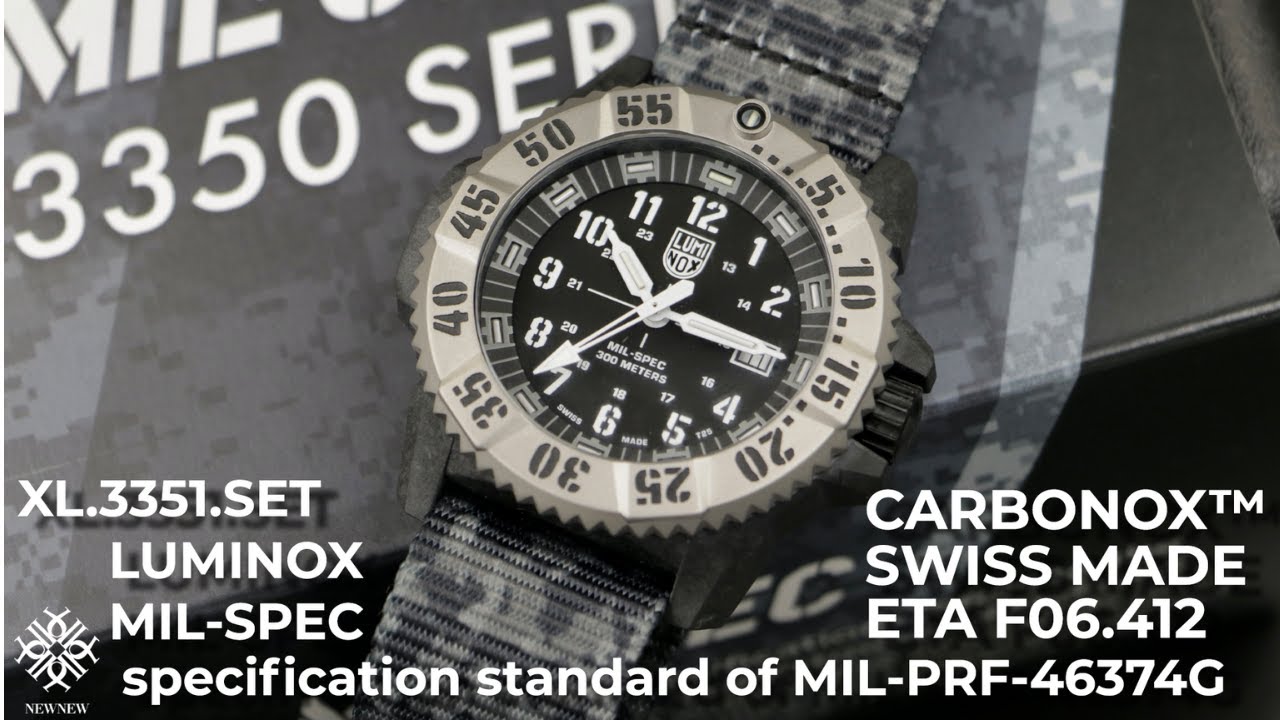 LUMINOX MIL-SPEC ไทเทเนียมสุดแกร่ง!!! XL.3351.SET