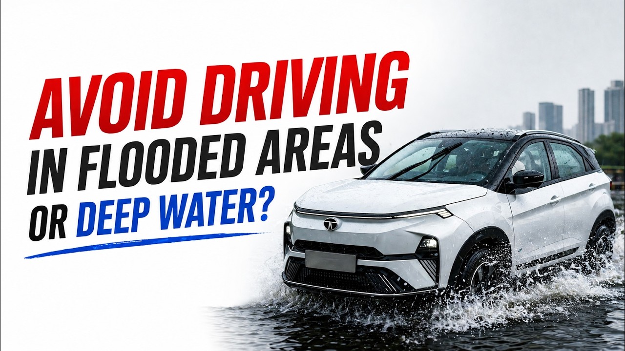 WHY YOU SHOULD AVOID DRIVING IN FLOOD WATER/WATERLOGGED AREAS