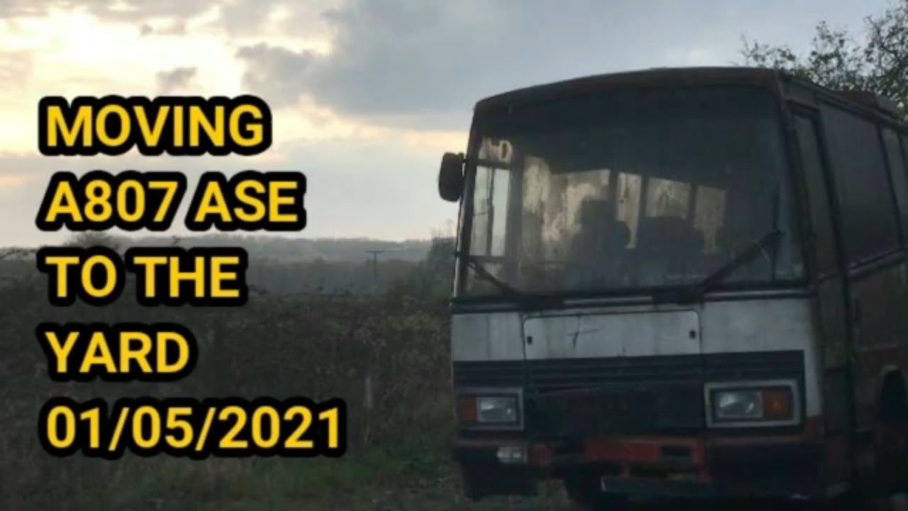 Moving A807 ASE to the Yard 01/05/2021