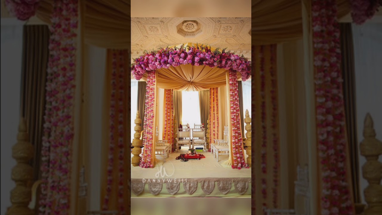 Traditional wedding Mandap decorating ideas 😍🤩😍🤩😍🤩