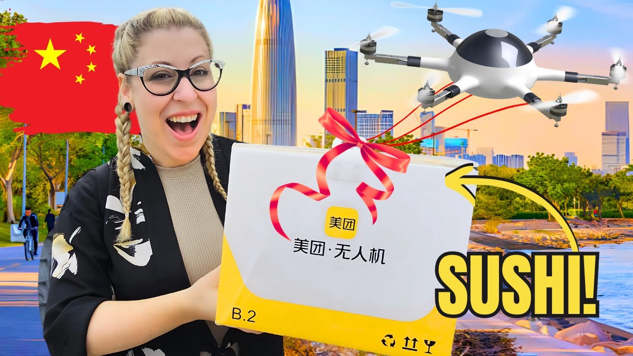 INSANE $3 Drone Delivery | China Is The Future! 🇨🇳